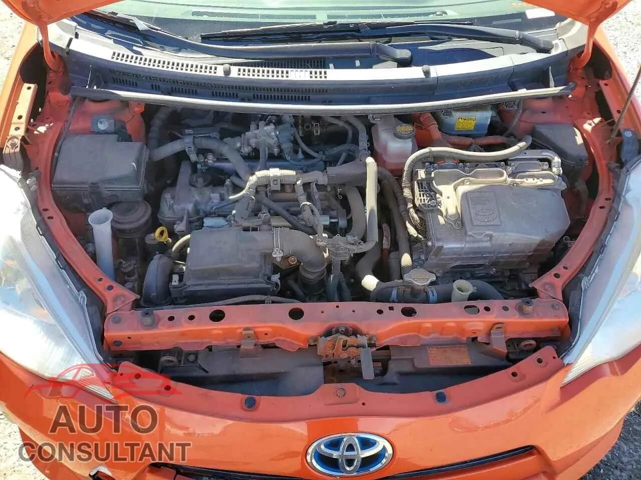 2012 TOYOTA PRIUS Damaged VIN JTDKDTB34C1007554 – photo 11 2012 TOYOTA PRIUS Damaged VIN JTDKDTB34C1007554 – photo 11