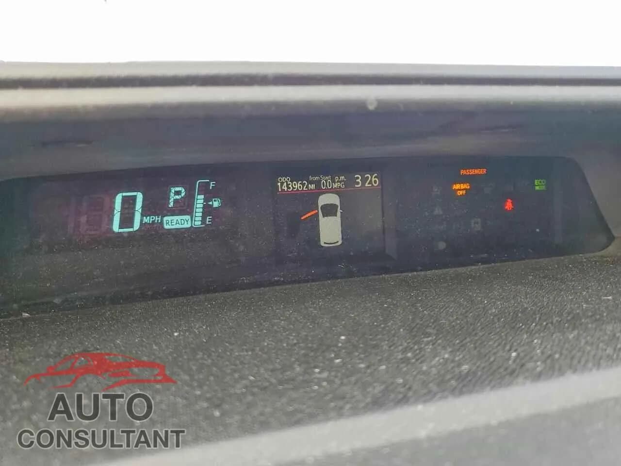 2014 TOYOTA PRIUS Used VIN JTDKDTB37E1566423 – trunk area 2014 TOYOTA PRIUS Used VIN JTDKDTB37E1566423 – trunk area