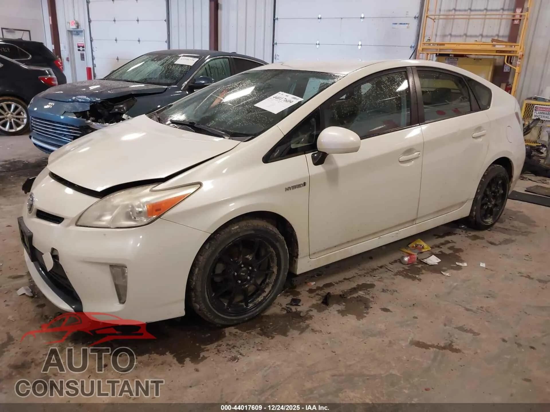 2012 TOYOTA PRIUS Damaged VIN JTDKN3DU0C1506645 – rear exterior 2012 TOYOTA PRIUS Damaged VIN JTDKN3DU0C1506645 – rear exterior