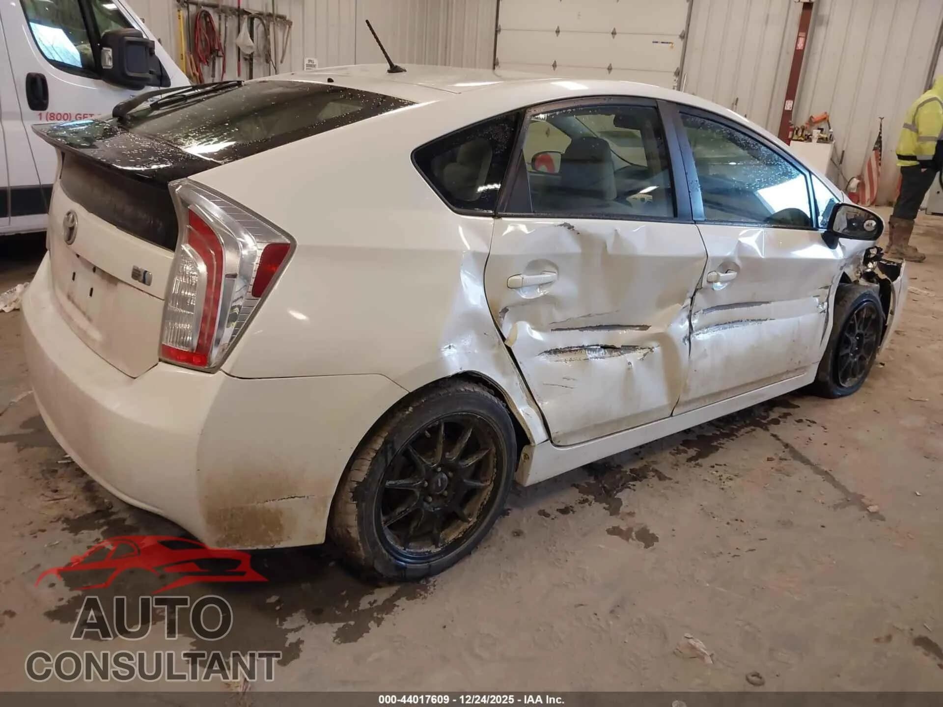 2012 TOYOTA PRIUS Damaged VIN JTDKN3DU0C1506645 – dashboard 2012 TOYOTA PRIUS Damaged VIN JTDKN3DU0C1506645 – dashboard