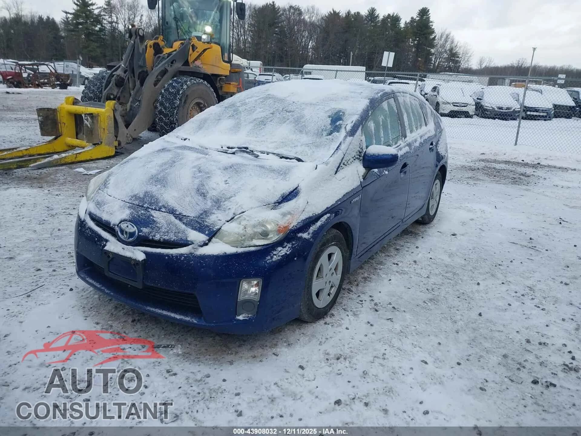 2010 TOYOTA PRIUS Damaged VIN JTDKN3DU2A0151254 – rear exterior 2010 TOYOTA PRIUS Damaged VIN JTDKN3DU2A0151254 – rear exterior