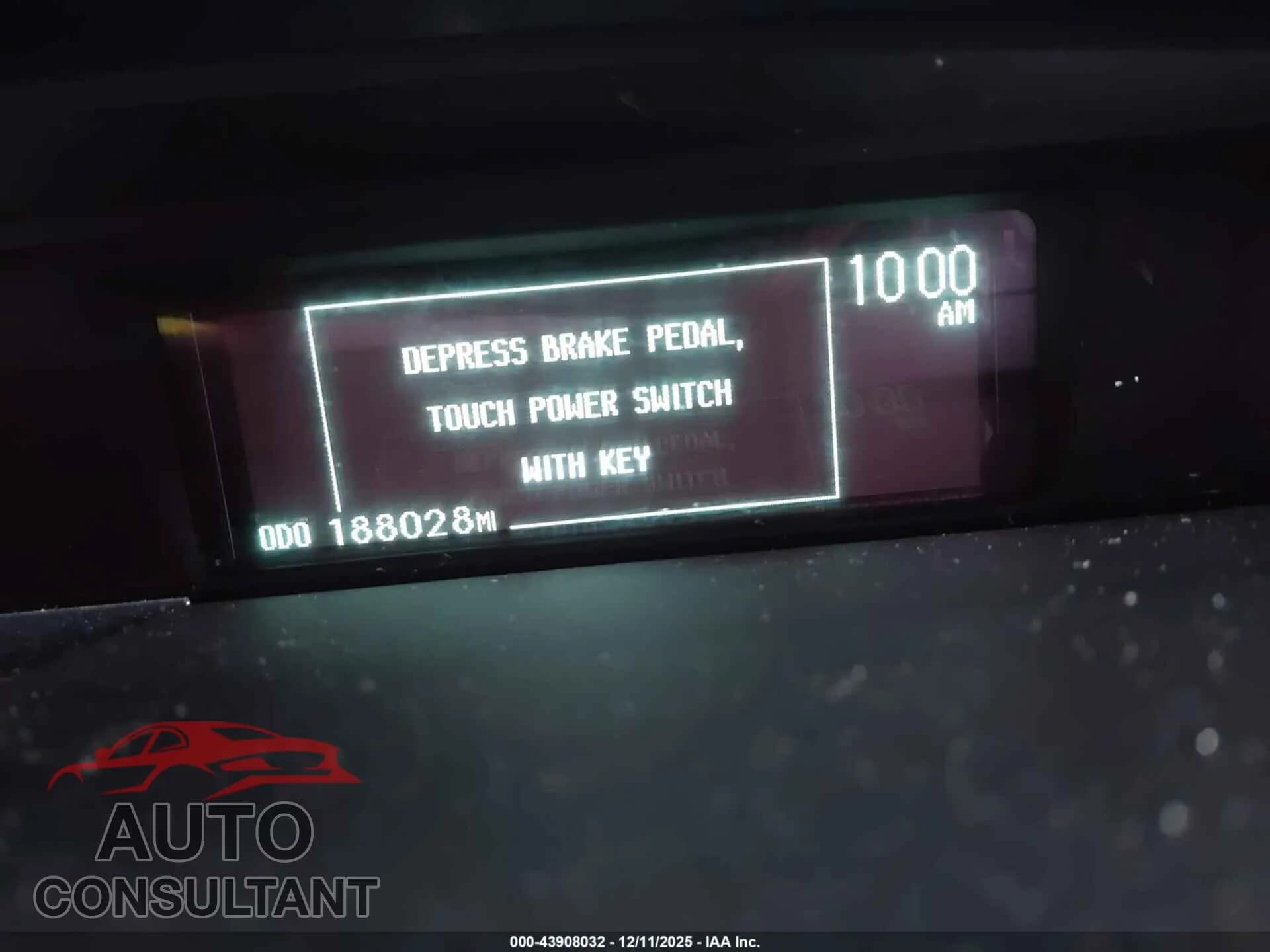 2010 TOYOTA PRIUS Damaged VIN JTDKN3DU2A0151254 – exterior detail 2010 TOYOTA PRIUS Damaged VIN JTDKN3DU2A0151254 – exterior detail