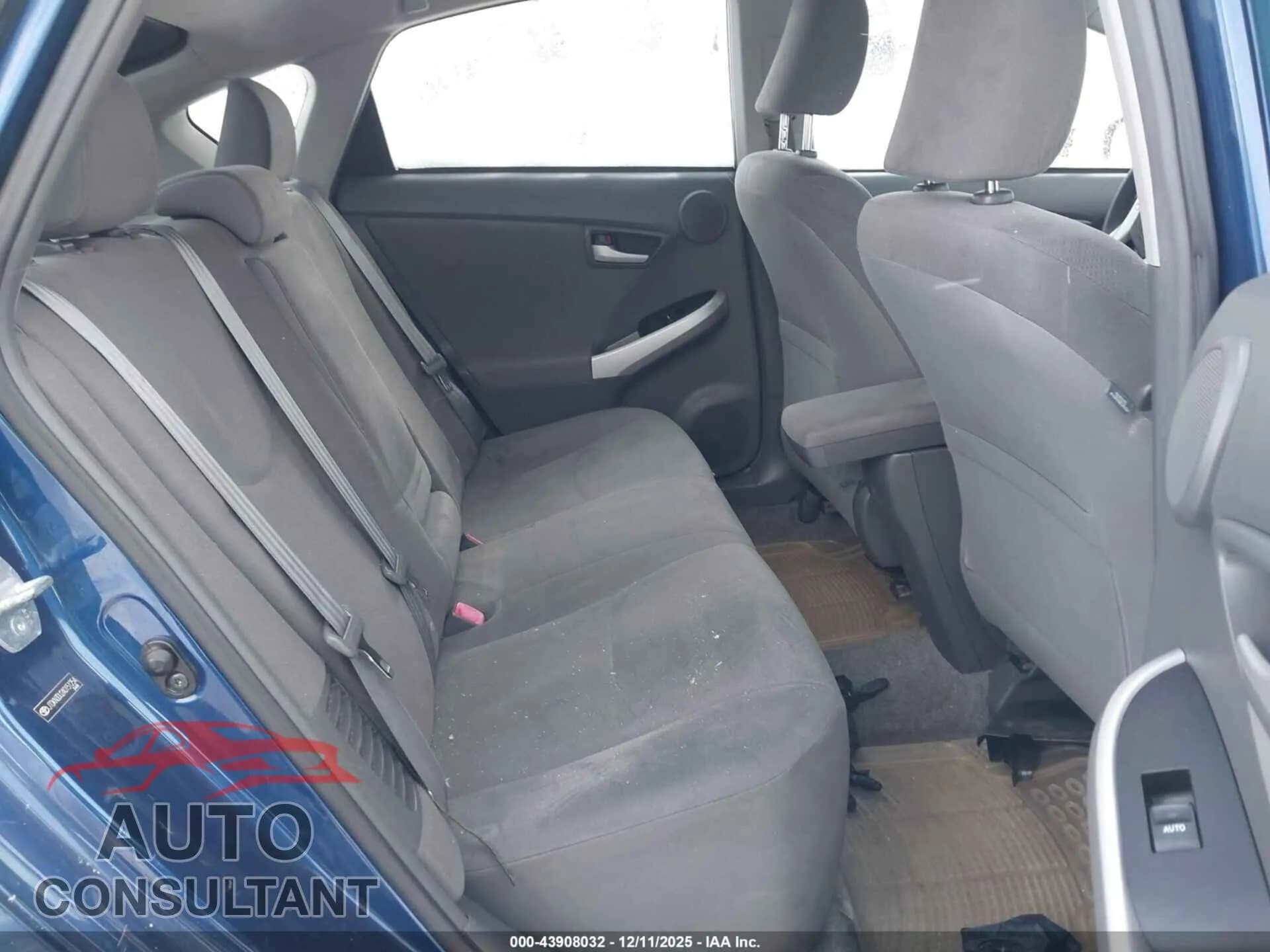 2010 TOYOTA PRIUS Damaged VIN JTDKN3DU2A0151254 – undercarriage 2010 TOYOTA PRIUS Damaged VIN JTDKN3DU2A0151254 – undercarriage