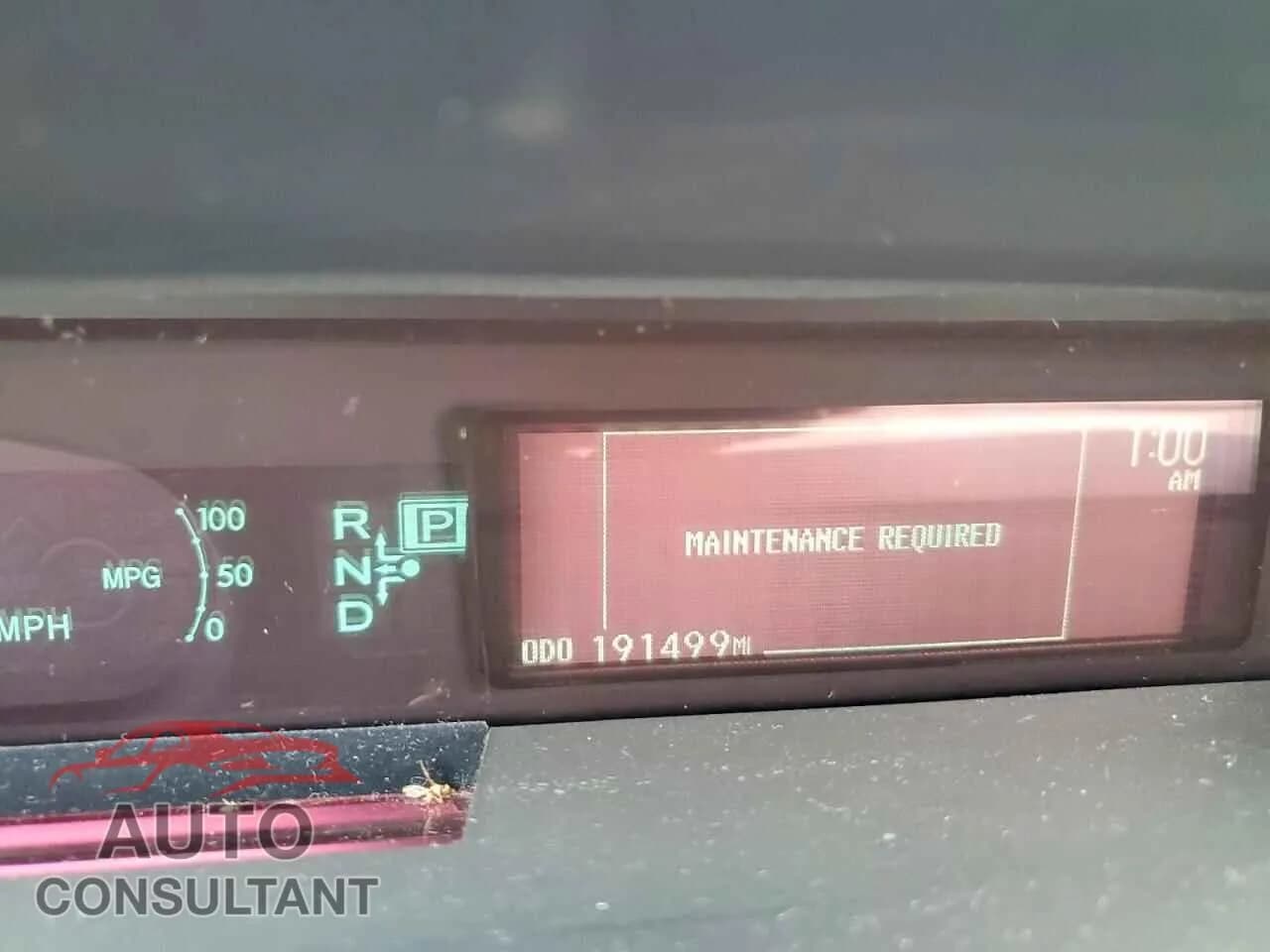 2012 TOYOTA PRIUS Used VIN JTDKN3DU3C1614774 – trunk area 2012 TOYOTA PRIUS Used VIN JTDKN3DU3C1614774 – trunk area