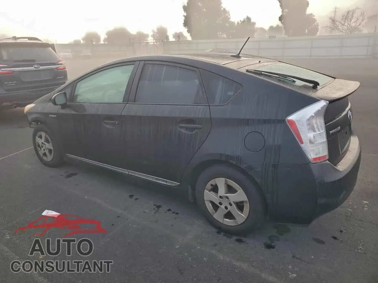 2011 TOYOTA PRIUS Damaged VIN JTDKN3DU6B0256364 – rear exterior 2011 TOYOTA PRIUS Damaged VIN JTDKN3DU6B0256364 – rear exterior