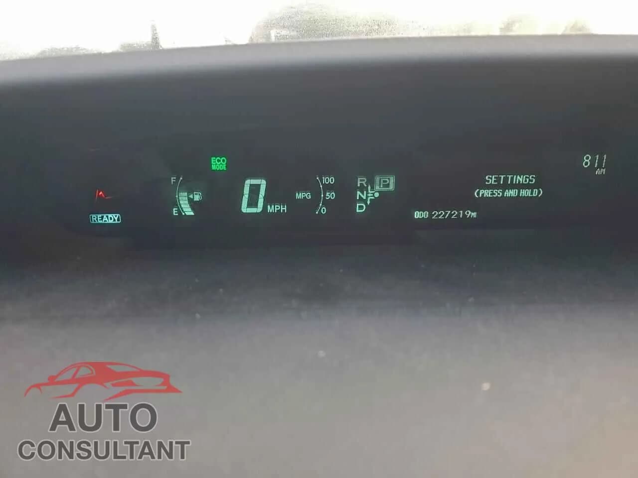 2011 TOYOTA PRIUS Damaged VIN JTDKN3DU6B0256364 – trunk area 2011 TOYOTA PRIUS Damaged VIN JTDKN3DU6B0256364 – trunk area