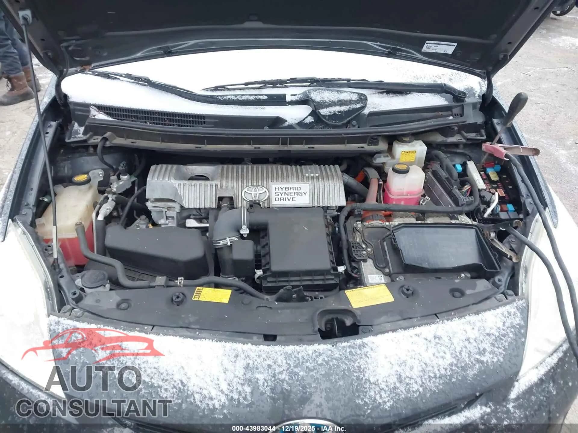 2013 TOYOTA PRIUS Damaged VIN JTDKN3DU8D5617955 – odometer reading 2013 TOYOTA PRIUS Damaged VIN JTDKN3DU8D5617955 – odometer reading