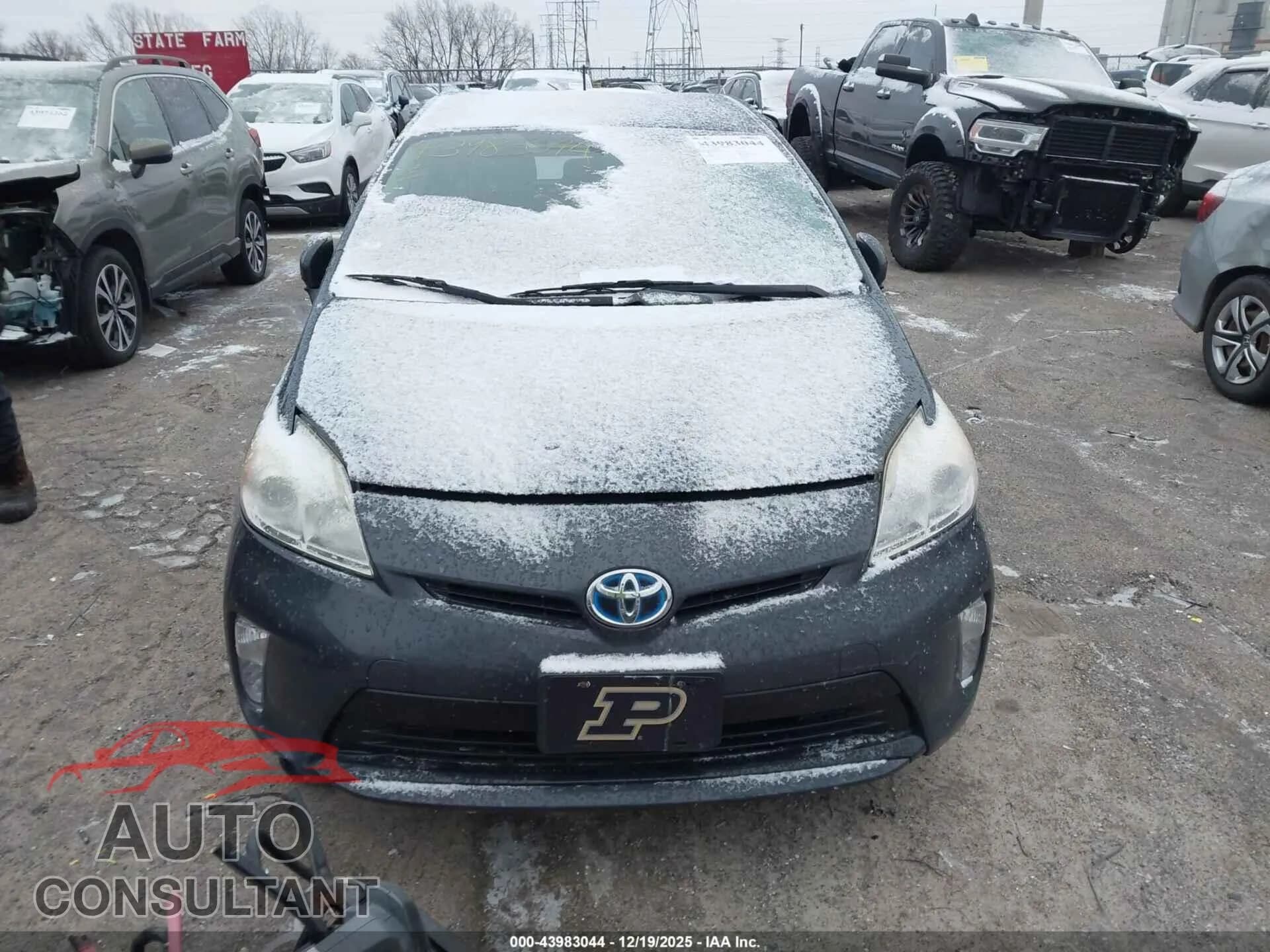 2013 TOYOTA PRIUS Damaged VIN JTDKN3DU8D5617955 – photo 12 2013 TOYOTA PRIUS Damaged VIN JTDKN3DU8D5617955 – photo 12