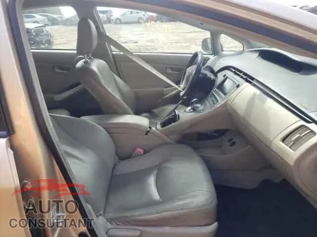 2010 TOYOTA PRIUS Damaged VIN JTDKN3DUXA1002276 – interior seats 2010 TOYOTA PRIUS Damaged VIN JTDKN3DUXA1002276 – interior seats