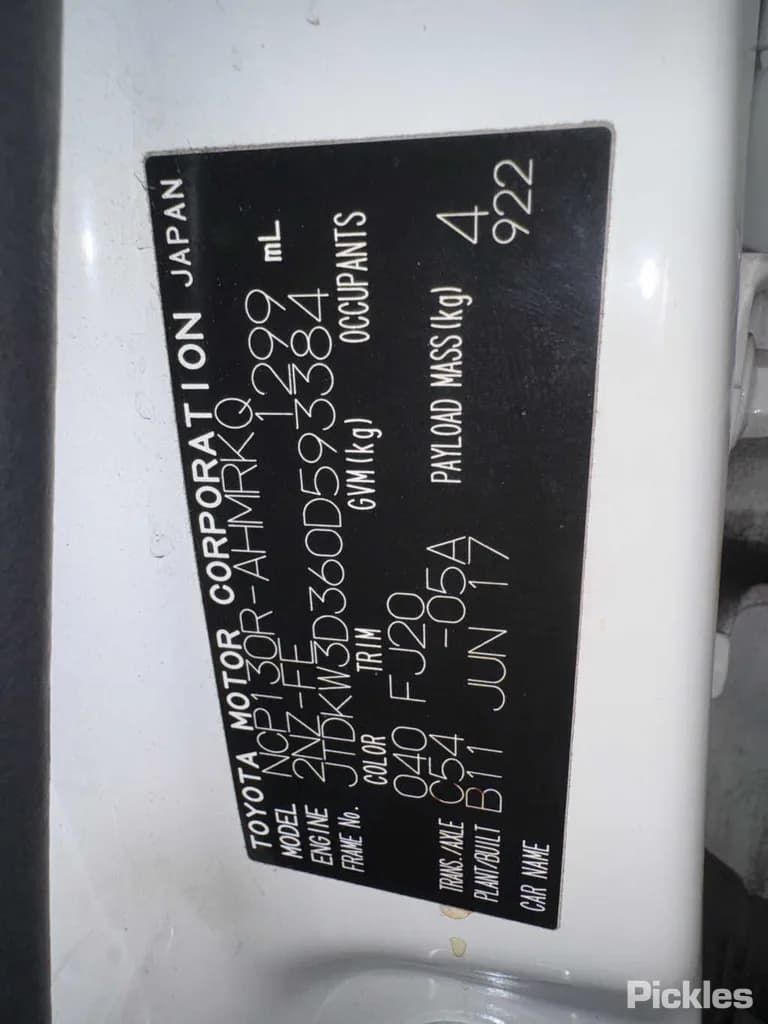 2017 Toyota Yaris Used VIN JTDKW3D360D593384 – photo 14 2017 Toyota Yaris Used VIN JTDKW3D360D593384 – photo 14