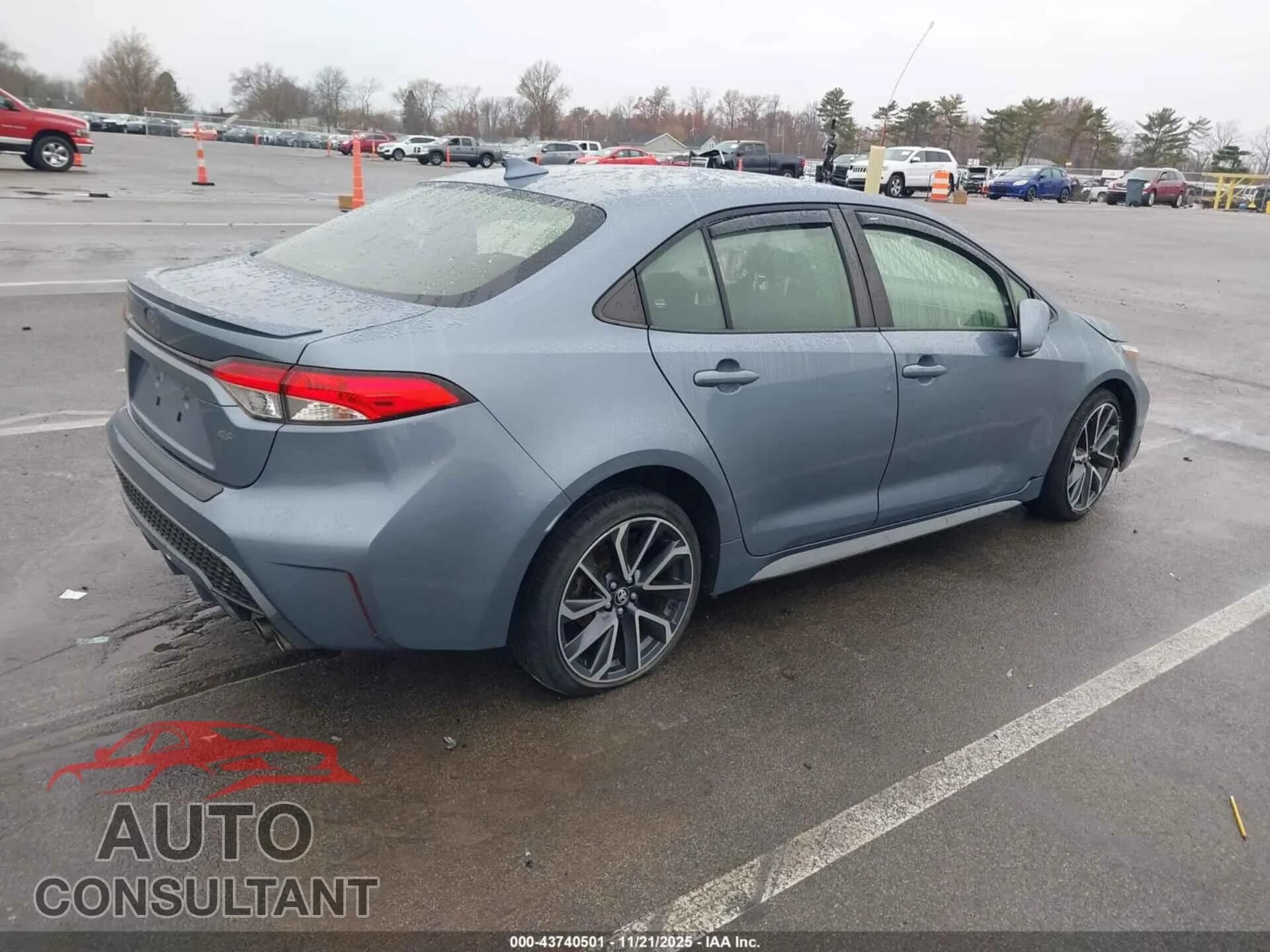 2021 TOYOTA COROLLA Damaged VIN JTDS4MCEXMJ075767 – dashboard 2021 TOYOTA COROLLA Damaged VIN JTDS4MCEXMJ075767 – dashboard