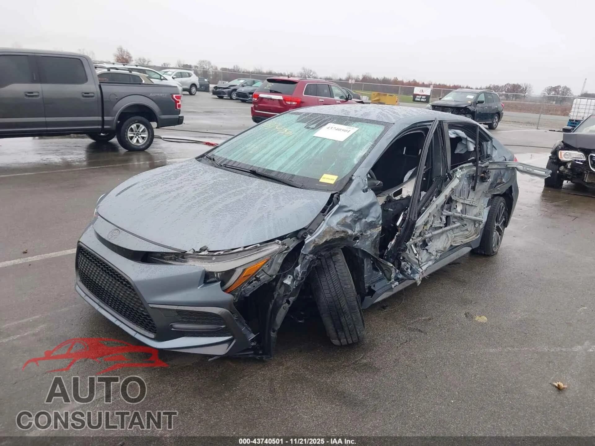 2021 TOYOTA COROLLA Damaged VIN JTDS4MCEXMJ075767 – engine bay 2021 TOYOTA COROLLA Damaged VIN JTDS4MCEXMJ075767 – engine bay