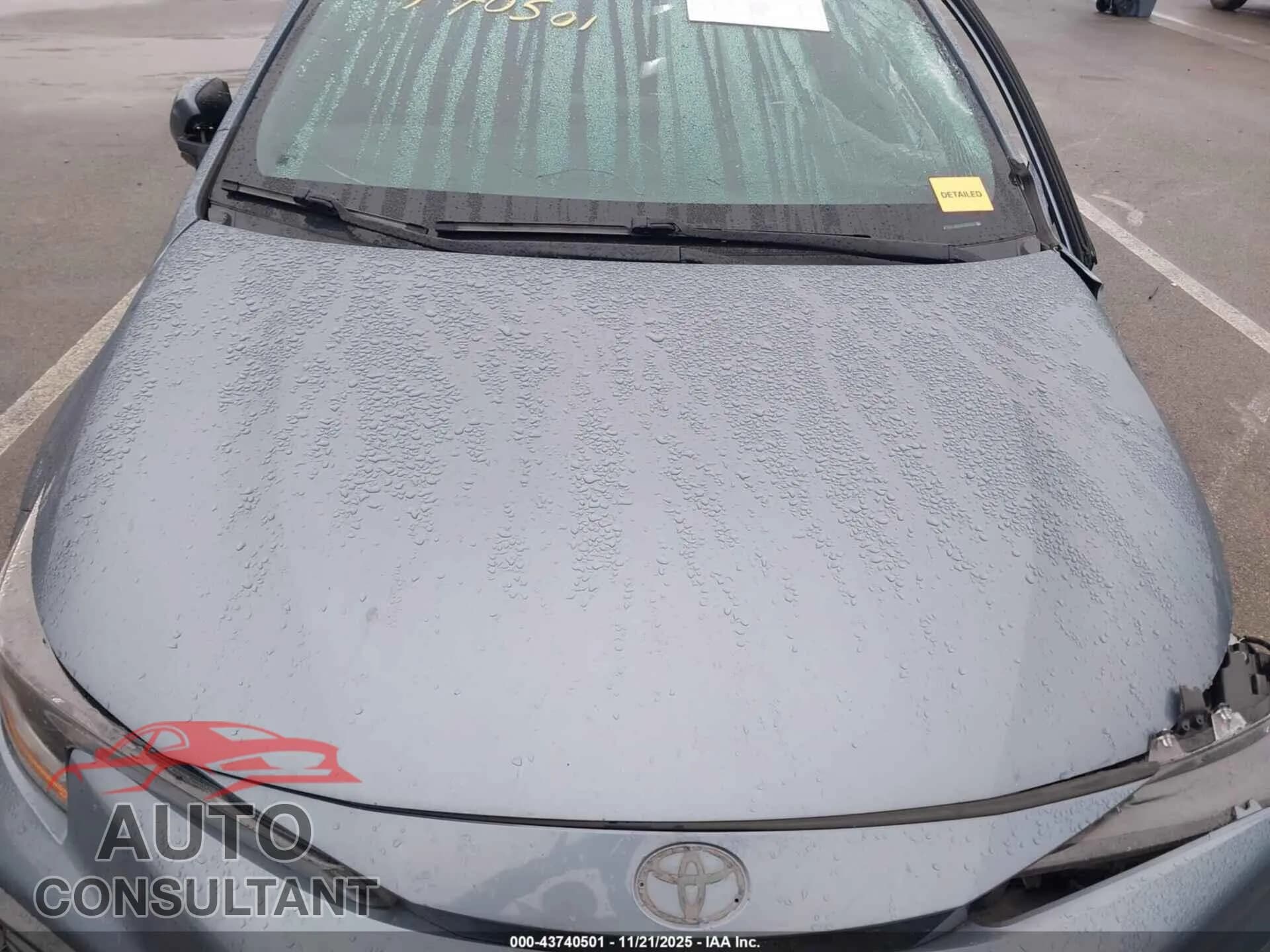 2021 TOYOTA COROLLA Damaged VIN JTDS4MCEXMJ075767 – odometer reading 2021 TOYOTA COROLLA Damaged VIN JTDS4MCEXMJ075767 – odometer reading