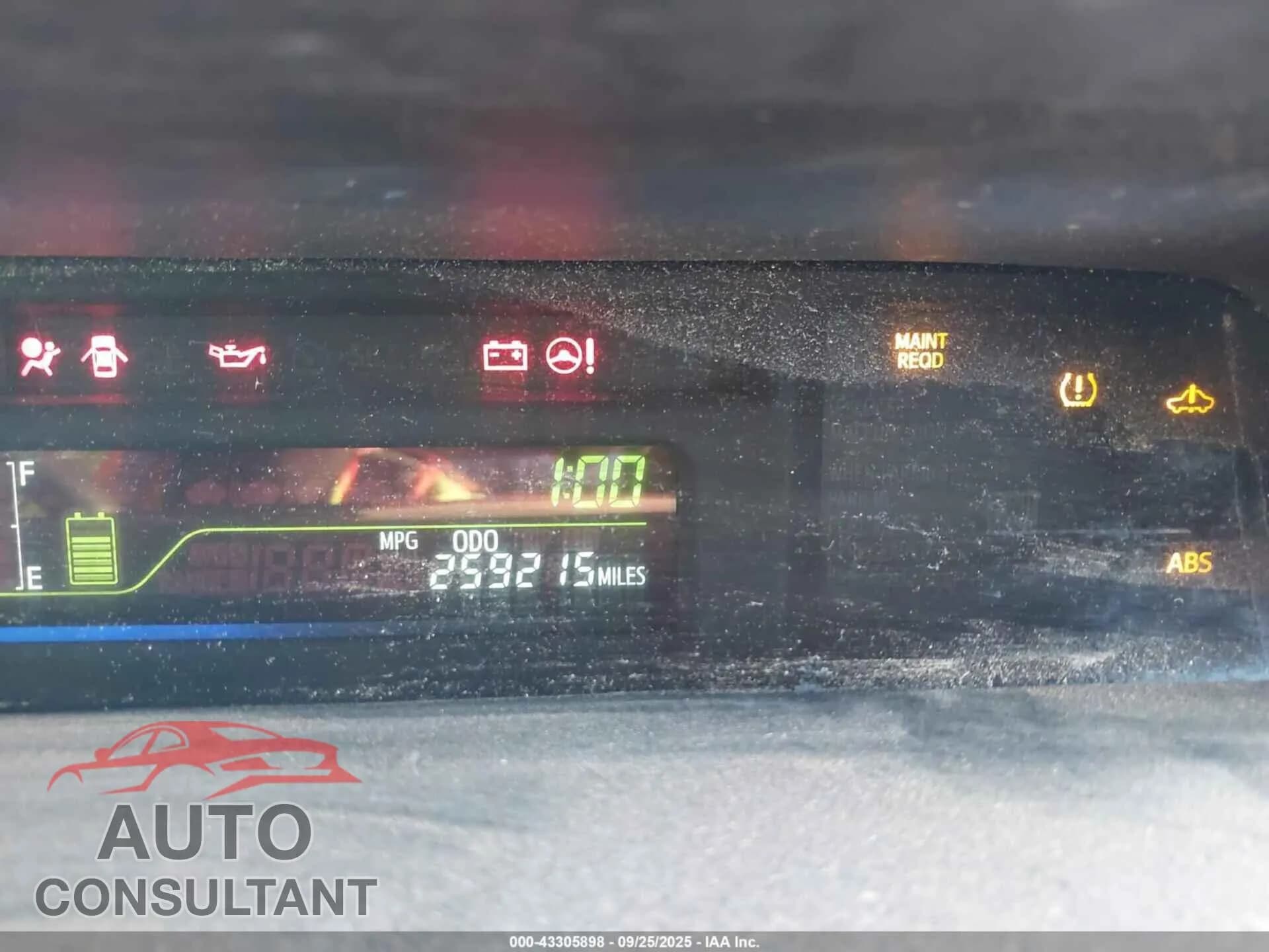 2012 TOYOTA PRIUS V Damaged VIN JTDZN3EU9C3154344 – exterior detail 2012 TOYOTA PRIUS V Damaged VIN JTDZN3EU9C3154344 – exterior detail