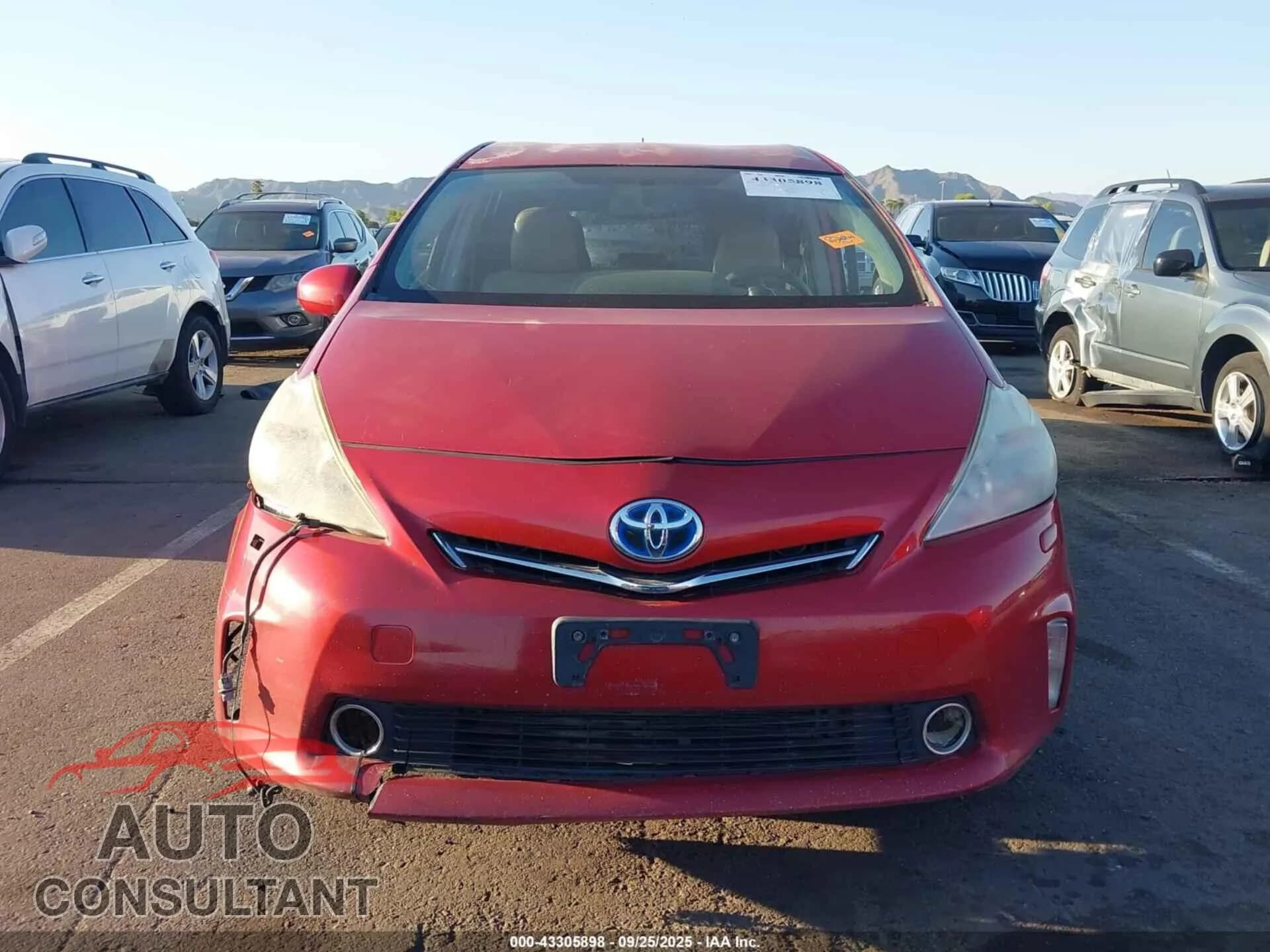 2012 TOYOTA PRIUS V Damaged VIN JTDZN3EU9C3154344 – photo 13 2012 TOYOTA PRIUS V Damaged VIN JTDZN3EU9C3154344 – photo 13