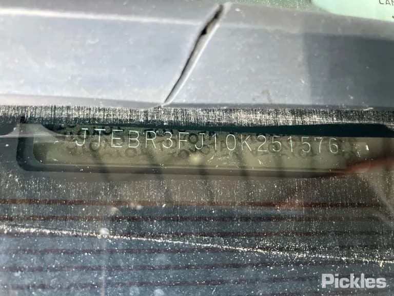 2022 Toyota Landcruiser Prado Used VIN JTEBR3FJ10K251576 – side profile 2022 Toyota Landcruiser Prado Used VIN JTEBR3FJ10K251576 – side profile