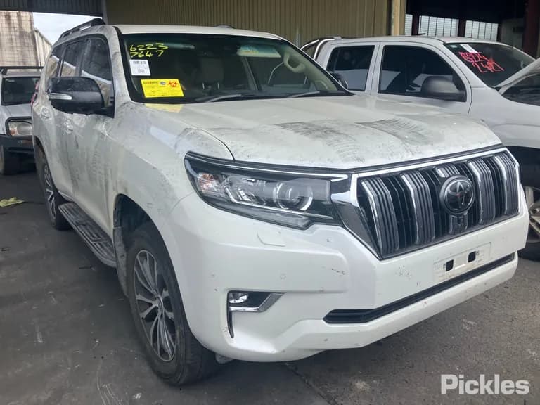 2022 Toyota Landcruiser Prado Used VIN JTEBR3FJ70K248617 – rear exterior 2022 Toyota Landcruiser Prado Used VIN JTEBR3FJ70K248617 – rear exterior