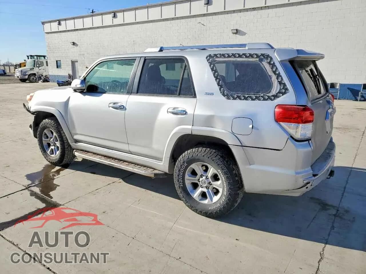 2010 TOYOTA 4RUNNER Damaged VIN JTEBU5JR1A5020166 – rear exterior 2010 TOYOTA 4RUNNER Damaged VIN JTEBU5JR1A5020166 – rear exterior
