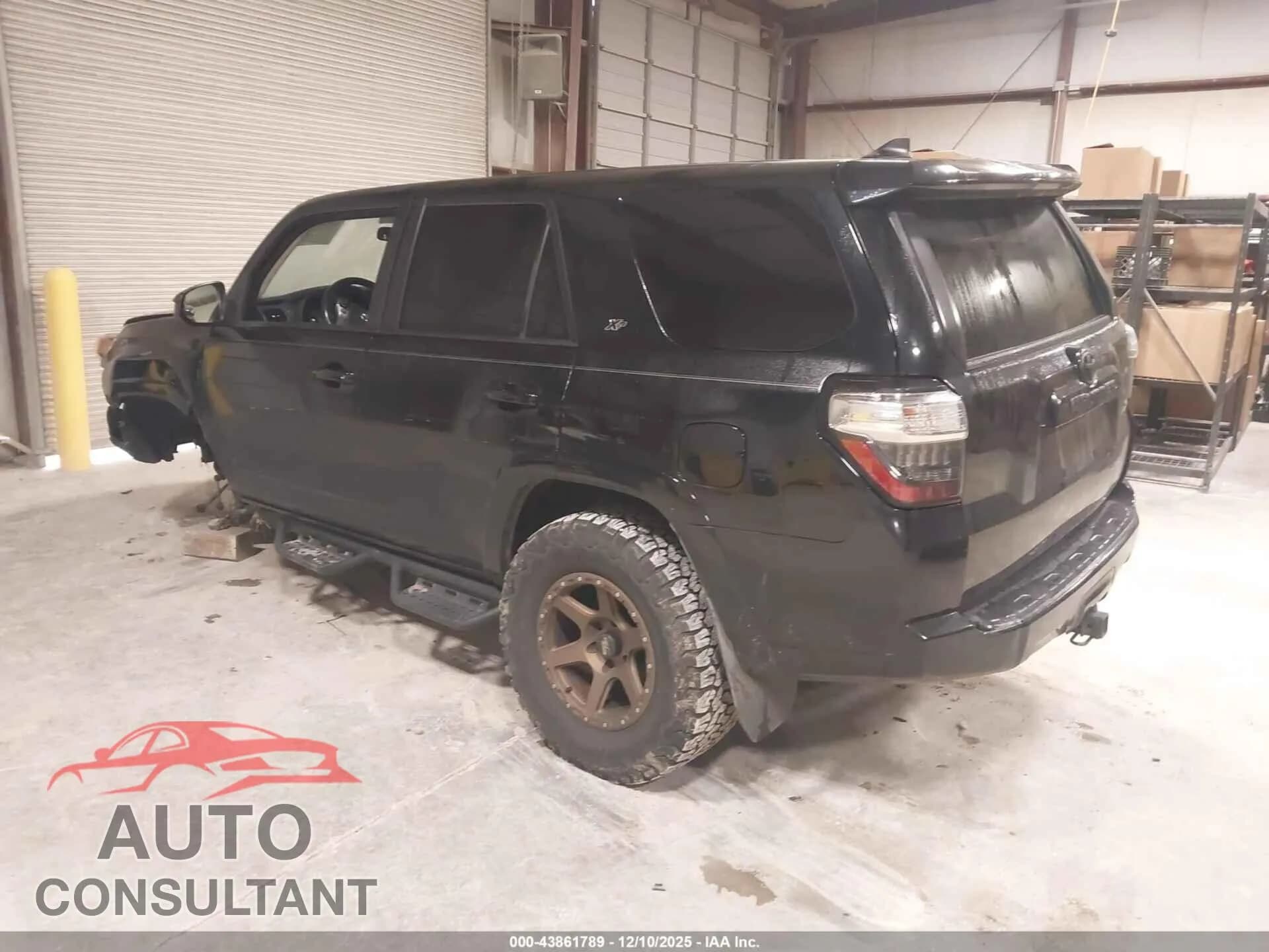2016 TOYOTA 4RUNNER Damaged VIN JTEBU5JR2G5346535 – side profile 2016 TOYOTA 4RUNNER Damaged VIN JTEBU5JR2G5346535 – side profile
