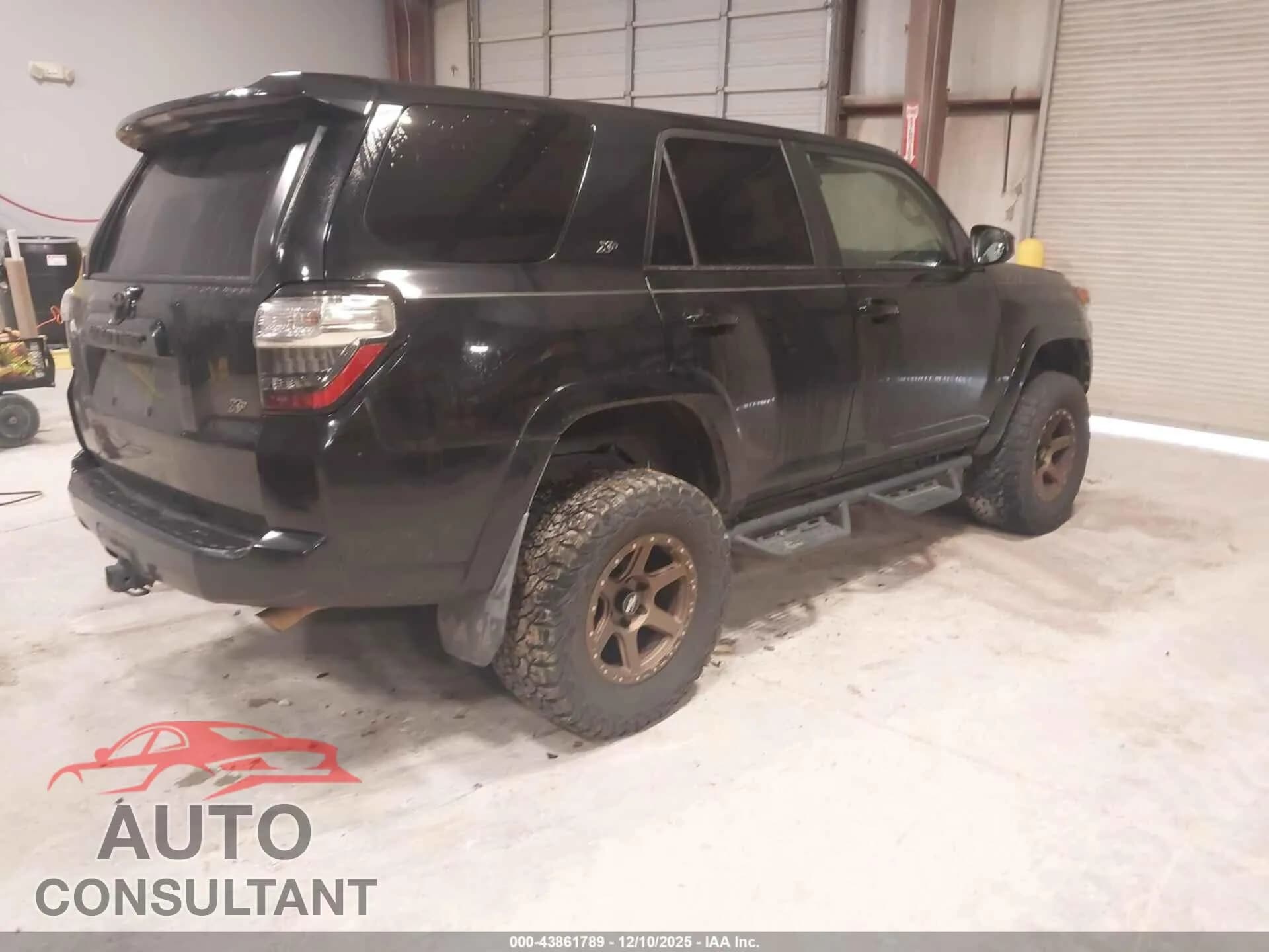 2016 TOYOTA 4RUNNER Damaged VIN JTEBU5JR2G5346535 – dashboard 2016 TOYOTA 4RUNNER Damaged VIN JTEBU5JR2G5346535 – dashboard