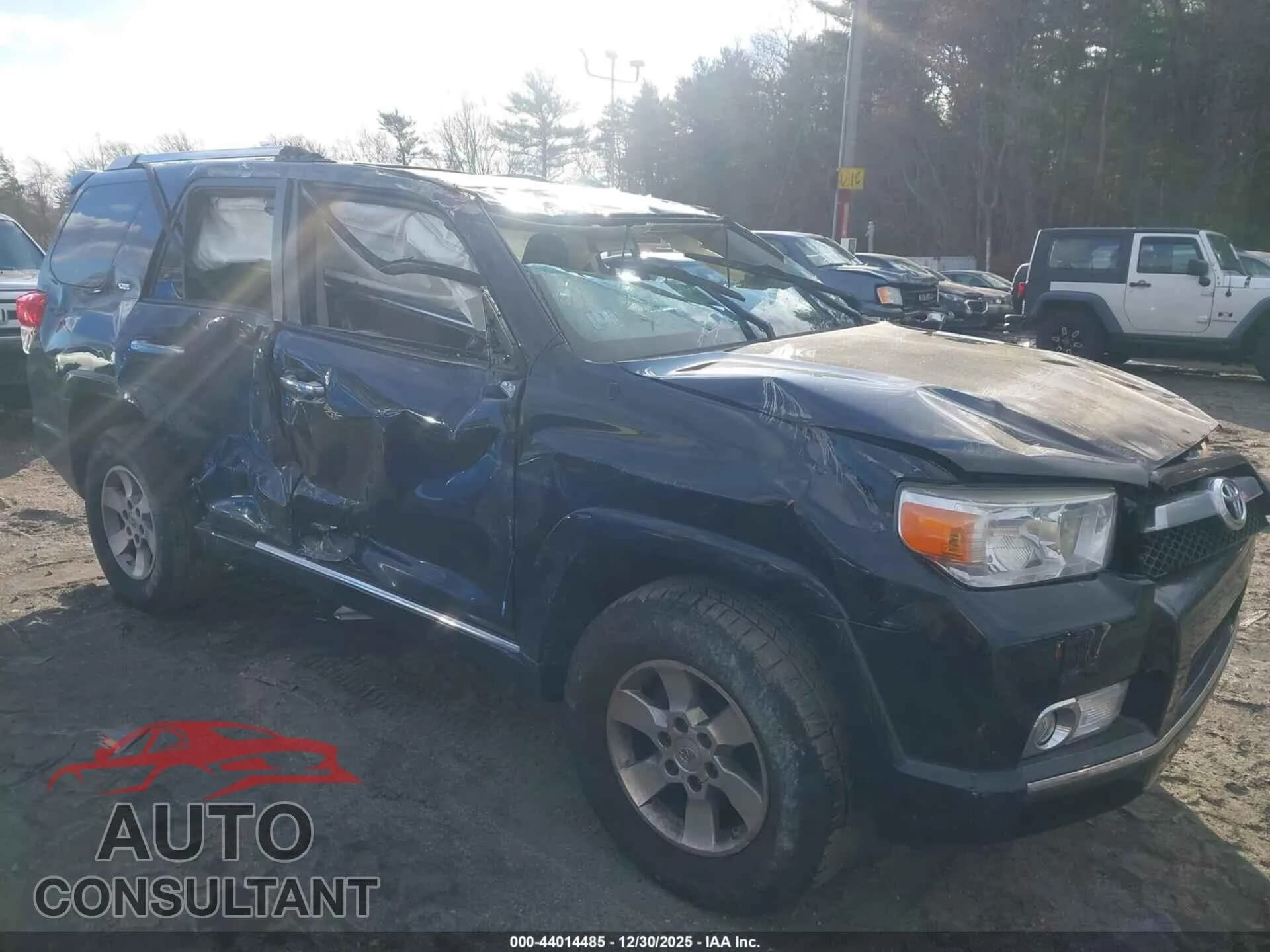 2013 TOYOTA 4RUNNER Damaged VIN JTEBU5JR4D5137485 – front exterior 2013 TOYOTA 4RUNNER Damaged VIN JTEBU5JR4D5137485 – front exterior