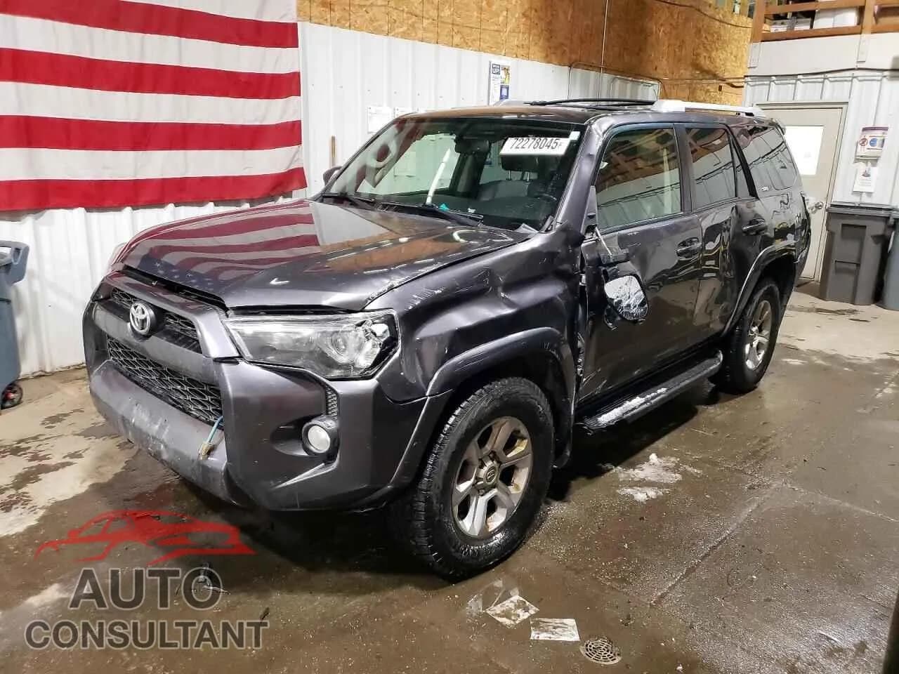 2014 TOYOTA 4RUNNER Used VIN JTEBU5JR4E5199499 – front exterior 2014 TOYOTA 4RUNNER Used VIN JTEBU5JR4E5199499 – front exterior