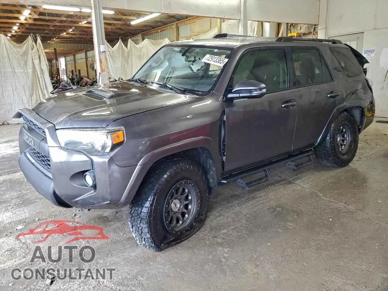 2018 TOYOTA 4RUNNER Damaged VIN JTEBU5JR8J5497404 – front exterior 2018 TOYOTA 4RUNNER Damaged VIN JTEBU5JR8J5497404 – front exterior