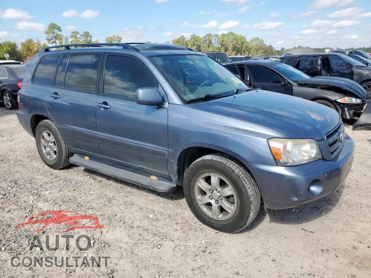 2004 TOYOTA HIGHLANDER Damaged VIN JTEDP21AX40013887 – dashboard 2004 TOYOTA HIGHLANDER Damaged VIN JTEDP21AX40013887 – dashboard