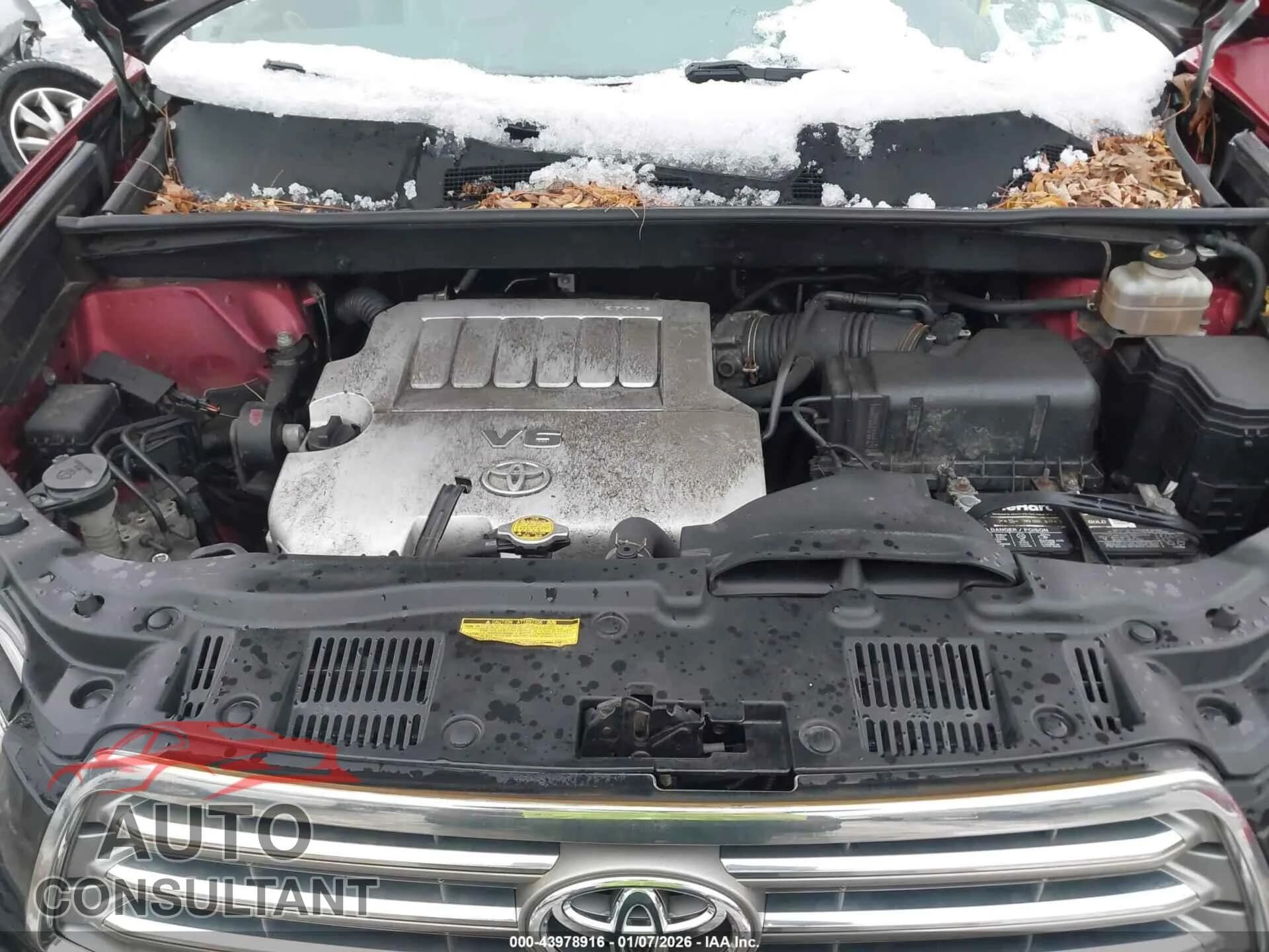 2009 TOYOTA HIGHLANDER Damaged VIN JTEES42A392150713 – odometer reading 2009 TOYOTA HIGHLANDER Damaged VIN JTEES42A392150713 – odometer reading