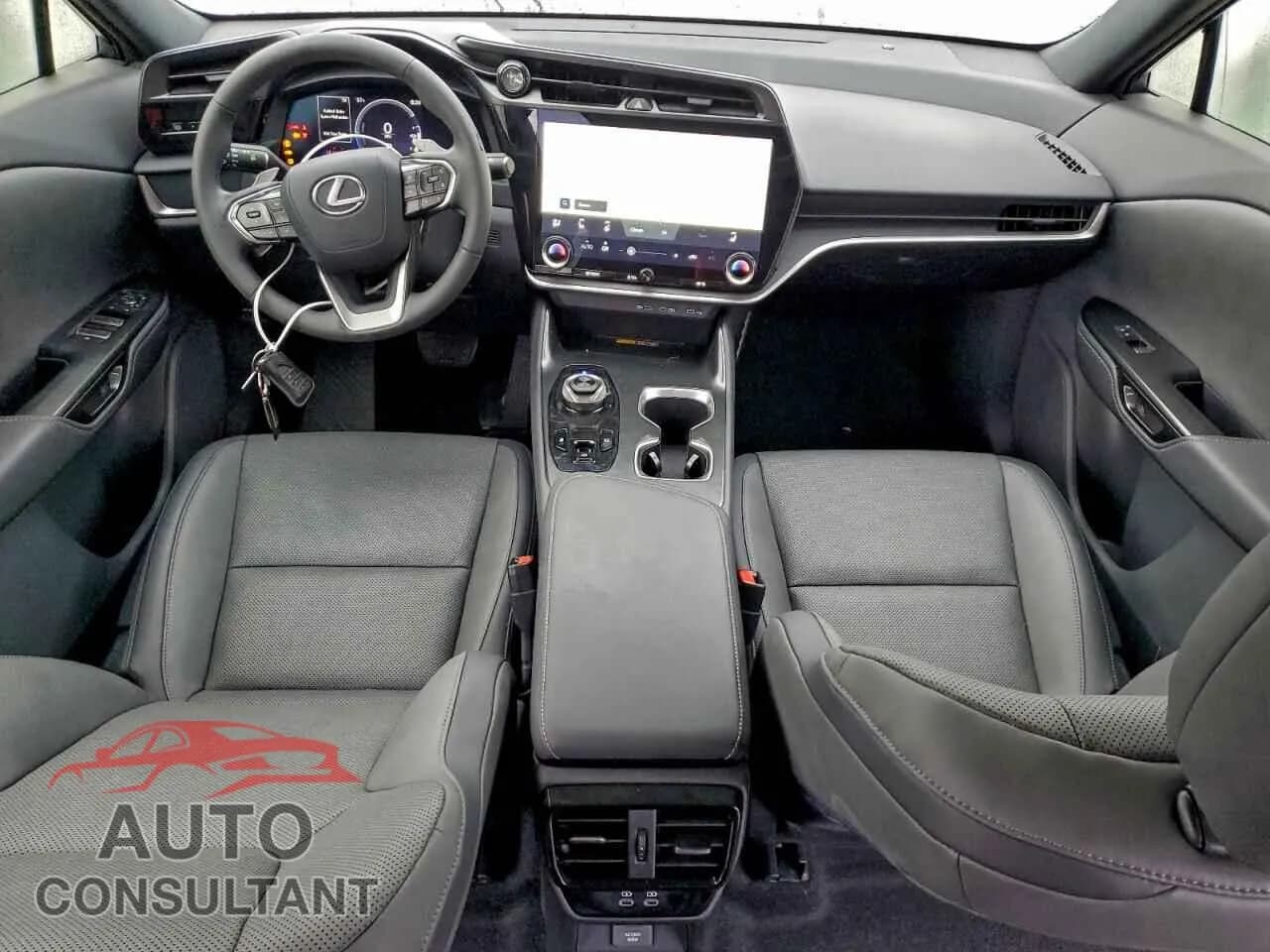 2025 LEXUS RZ 300E Damaged VIN JTJABABBXSA012413 – undercarriage 2025 LEXUS RZ 300E Damaged VIN JTJABABBXSA012413 – undercarriage