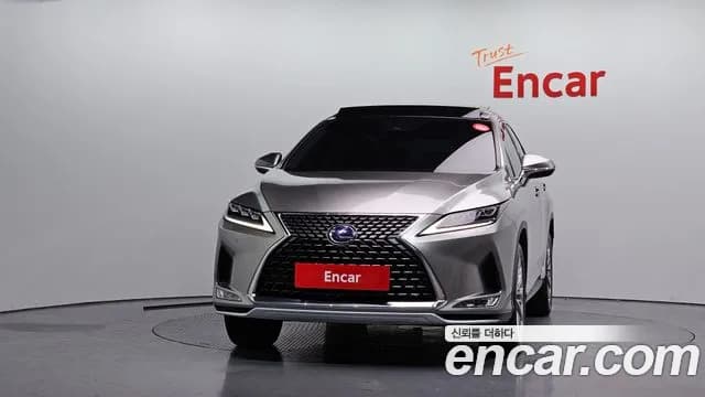 2021 Lexus RX450h 4th Gen Executive Sold VIN JTJBGMCA2M2064161 – front exterior 2021 Lexus RX450h 4th Gen Executive Sold VIN JTJBGMCA2M2064161 – front exterior