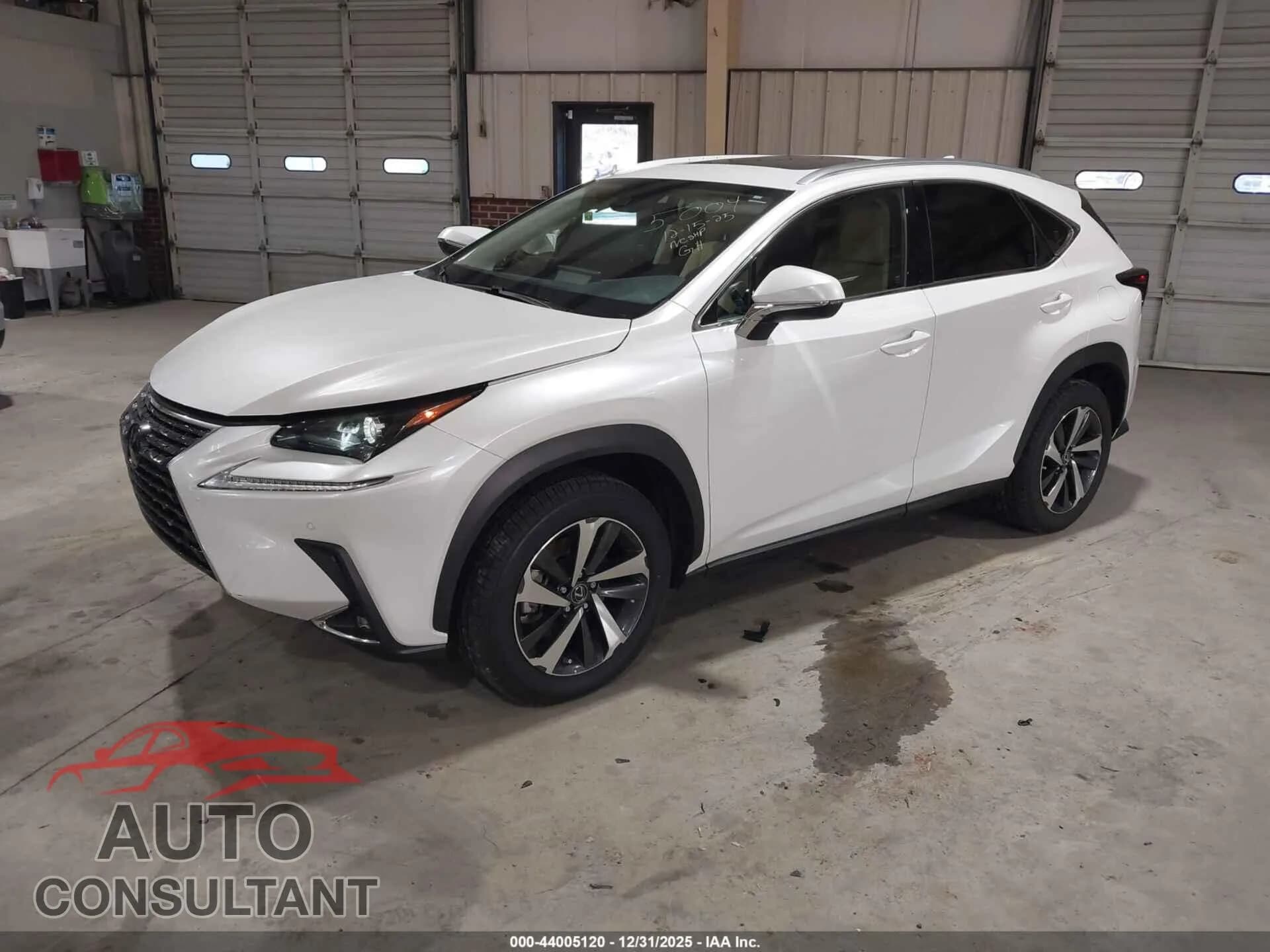 2021 LEXUS NX 300 Damaged VIN JTJGARDZ1M5025004 – rear exterior 2021 LEXUS NX 300 Damaged VIN JTJGARDZ1M5025004 – rear exterior