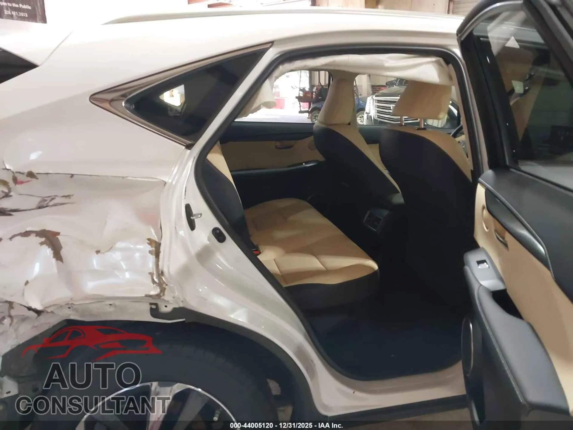 2021 LEXUS NX 300 Damaged VIN JTJGARDZ1M5025004 – undercarriage 2021 LEXUS NX 300 Damaged VIN JTJGARDZ1M5025004 – undercarriage