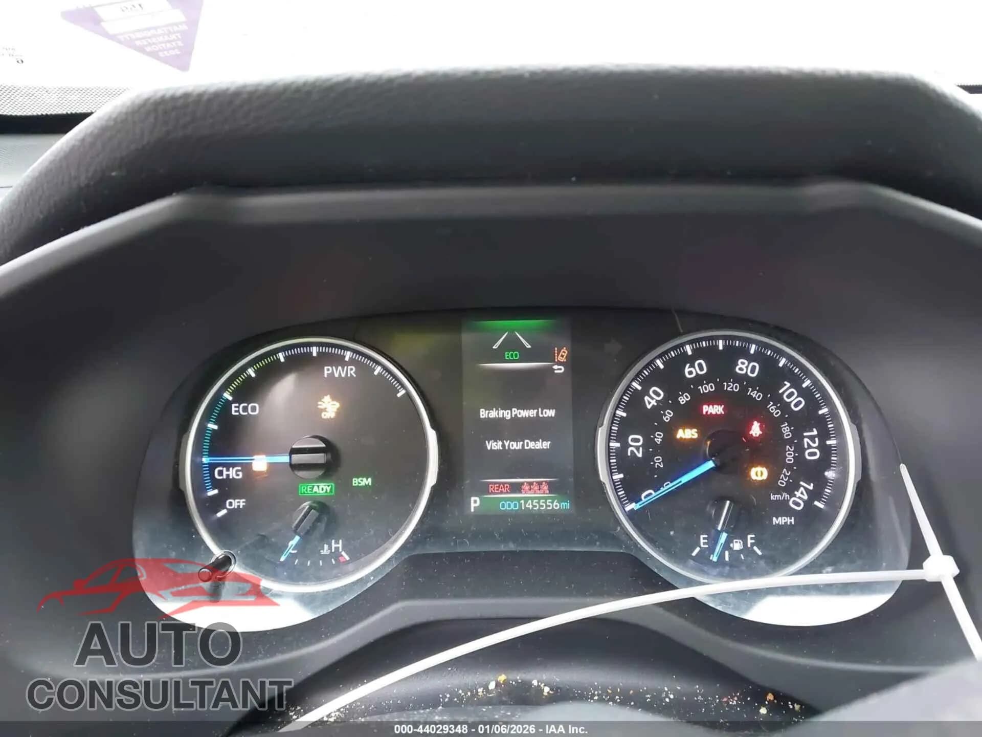 2019 TOYOTA RAV4 HYBRID Damaged VIN JTMMWRFV0KD013334 – exterior detail 2019 TOYOTA RAV4 HYBRID Damaged VIN JTMMWRFV0KD013334 – exterior detail