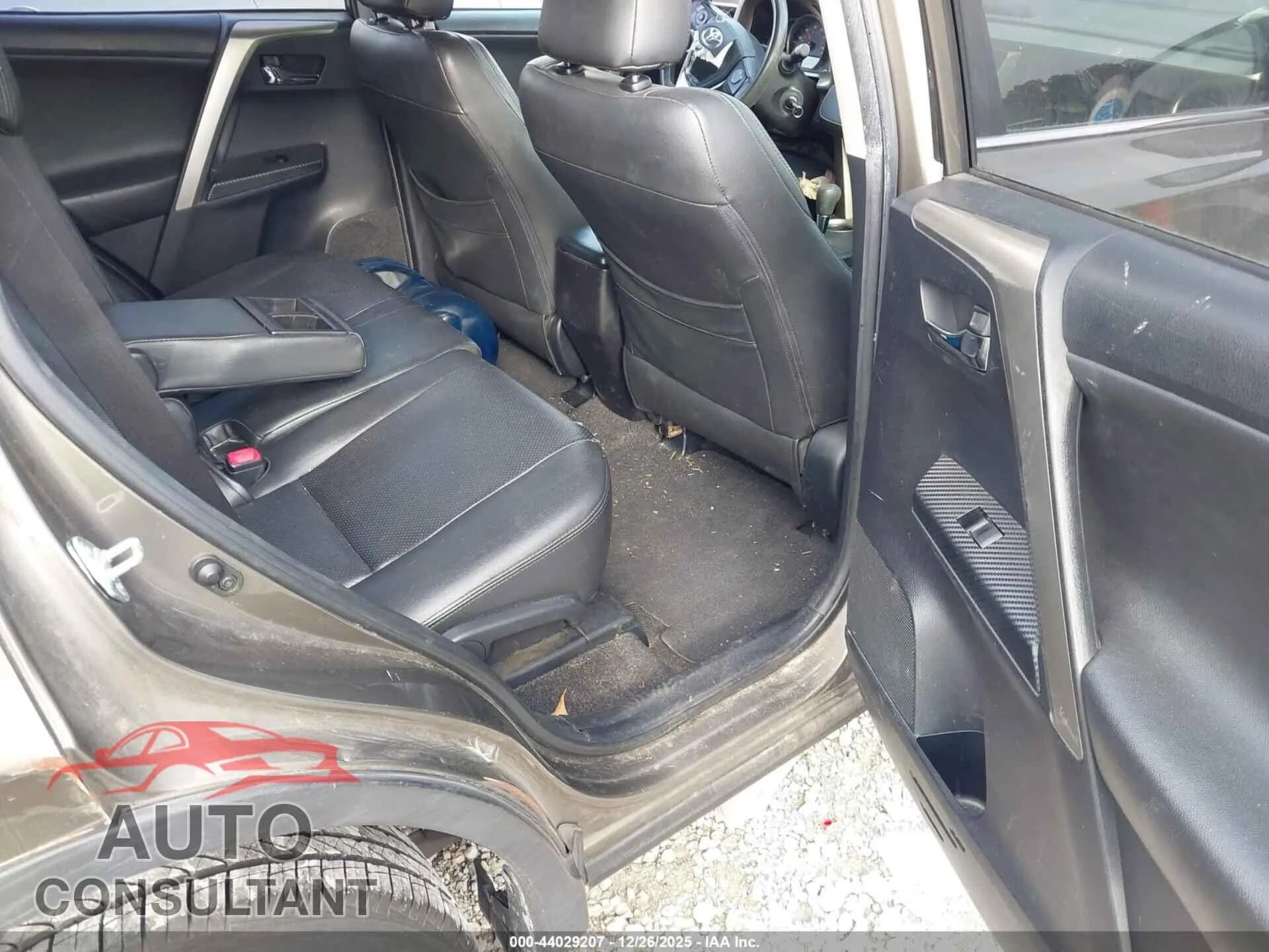 2014 TOYOTA RAV4 Damaged VIN JTMWFREV4ED040518 – undercarriage 2014 TOYOTA RAV4 Damaged VIN JTMWFREV4ED040518 – undercarriage