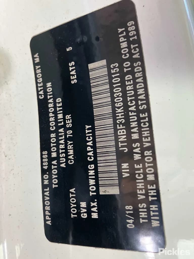 2018 Toyota Camry Used VIN JTNBF3HK603010153 – photo 22 2018 Toyota Camry Used VIN JTNBF3HK603010153 – photo 22