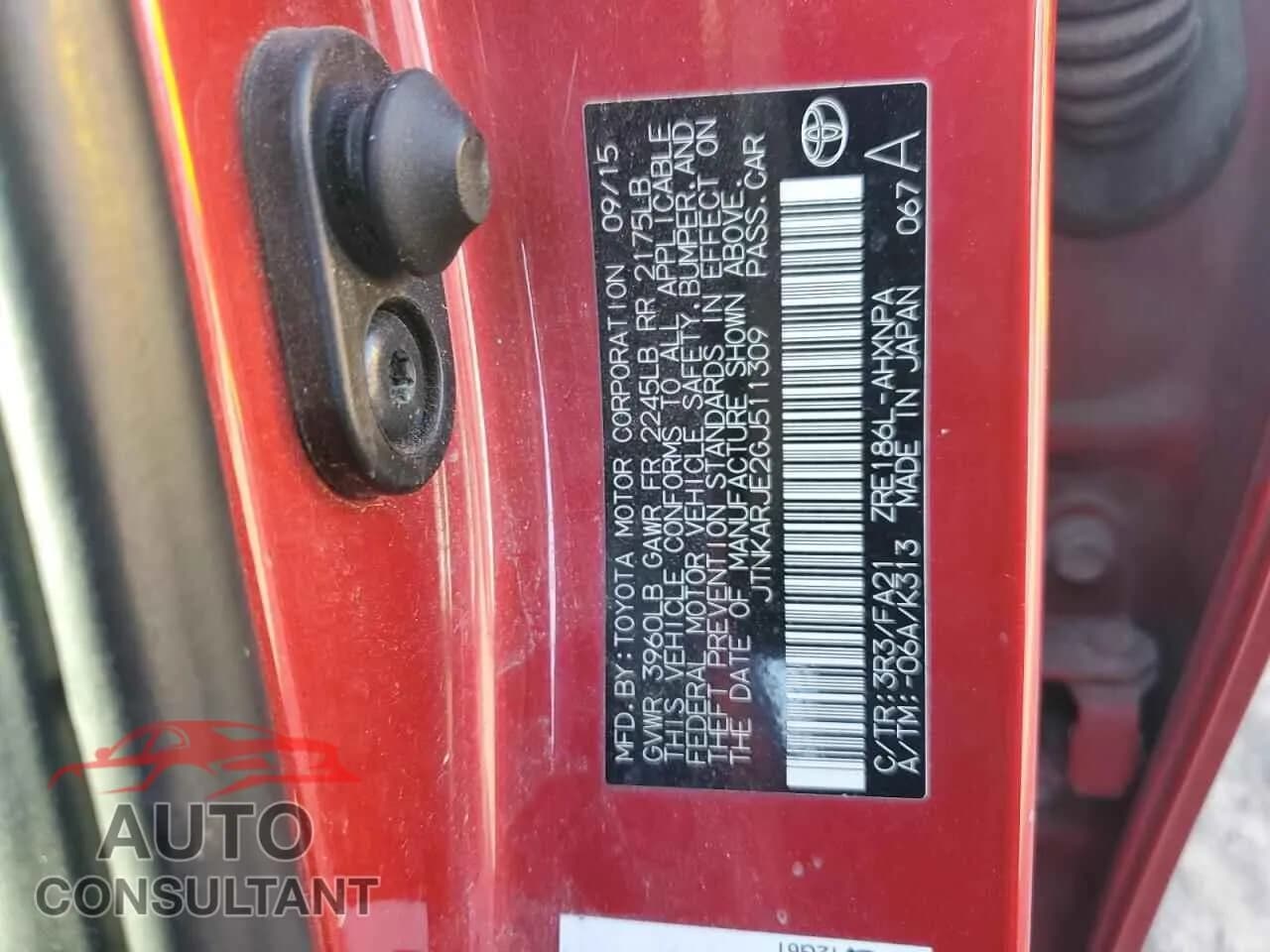 2016 TOYOTA SCION Used VIN JTNKARJE2GJ511309 – photo 13 2016 TOYOTA SCION Used VIN JTNKARJE2GJ511309 – photo 13
