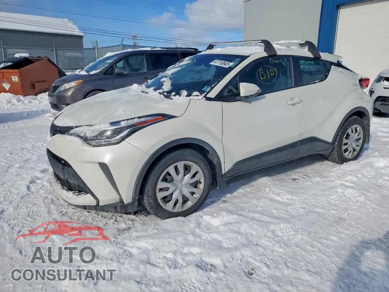 2020 TOYOTA C-HR Damaged VIN JTNKHMBX9L1074790 – front exterior 2020 TOYOTA C-HR Damaged VIN JTNKHMBX9L1074790 – front exterior