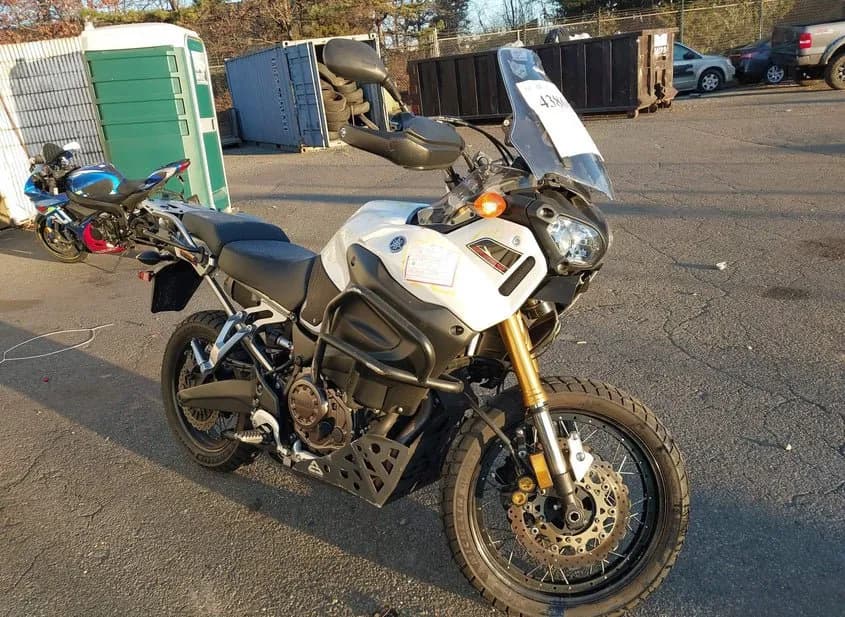 2013 YAMAHA XT1200Z Super Tenere Used VIN JYADP03E1DA003103 – front exterior 2013 YAMAHA XT1200Z Super Tenere Used VIN JYADP03E1DA003103 – front exterior