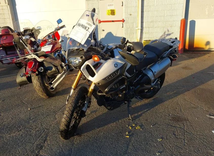 2013 YAMAHA XT1200Z Super Tenere Used VIN JYADP03E1DA003103 – engine bay 2013 YAMAHA XT1200Z Super Tenere Used VIN JYADP03E1DA003103 – engine bay