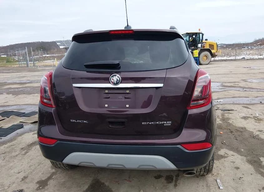 2017 BUICK Encore Used VIN KL4CJGSB3HB208739 – trunk area 2017 BUICK Encore Used VIN KL4CJGSB3HB208739 – trunk area