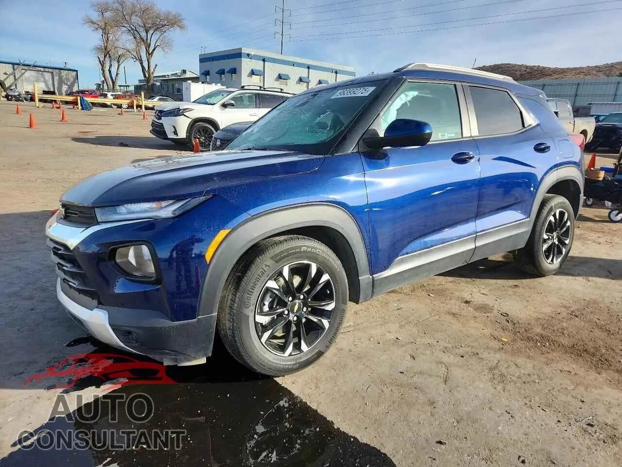 2022 CHEVROLET TRAILBLZR Damaged VIN KL79MPSL3NB056471 – front exterior 2022 CHEVROLET TRAILBLZR Damaged VIN KL79MPSL3NB056471 – front exterior