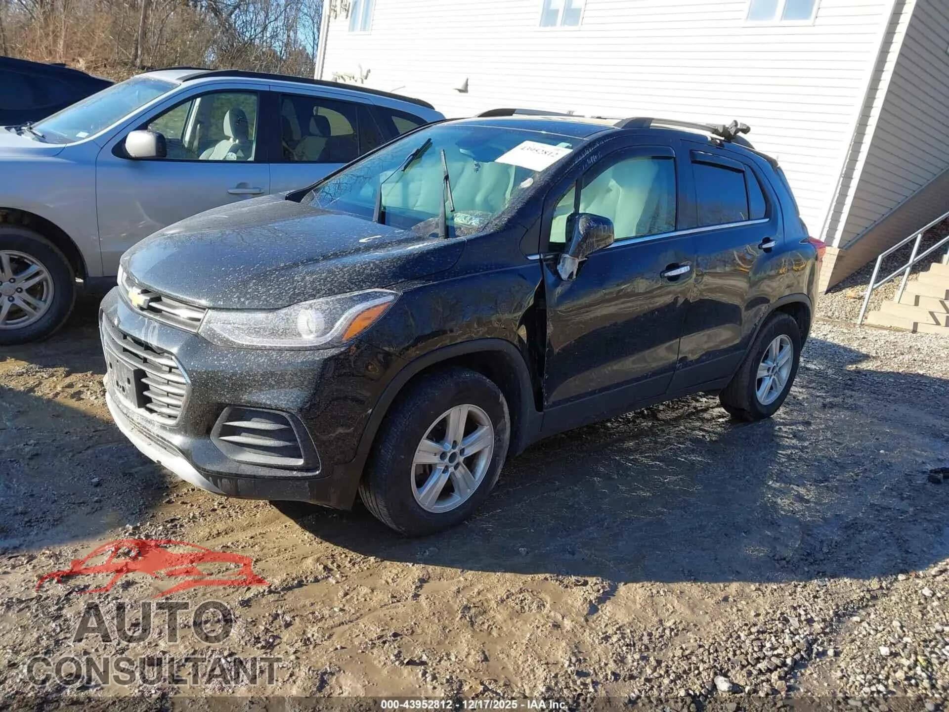 2020 CHEVROLET TRAX Damaged VIN KL7CJPSB4LB001126 – rear exterior 2020 CHEVROLET TRAX Damaged VIN KL7CJPSB4LB001126 – rear exterior