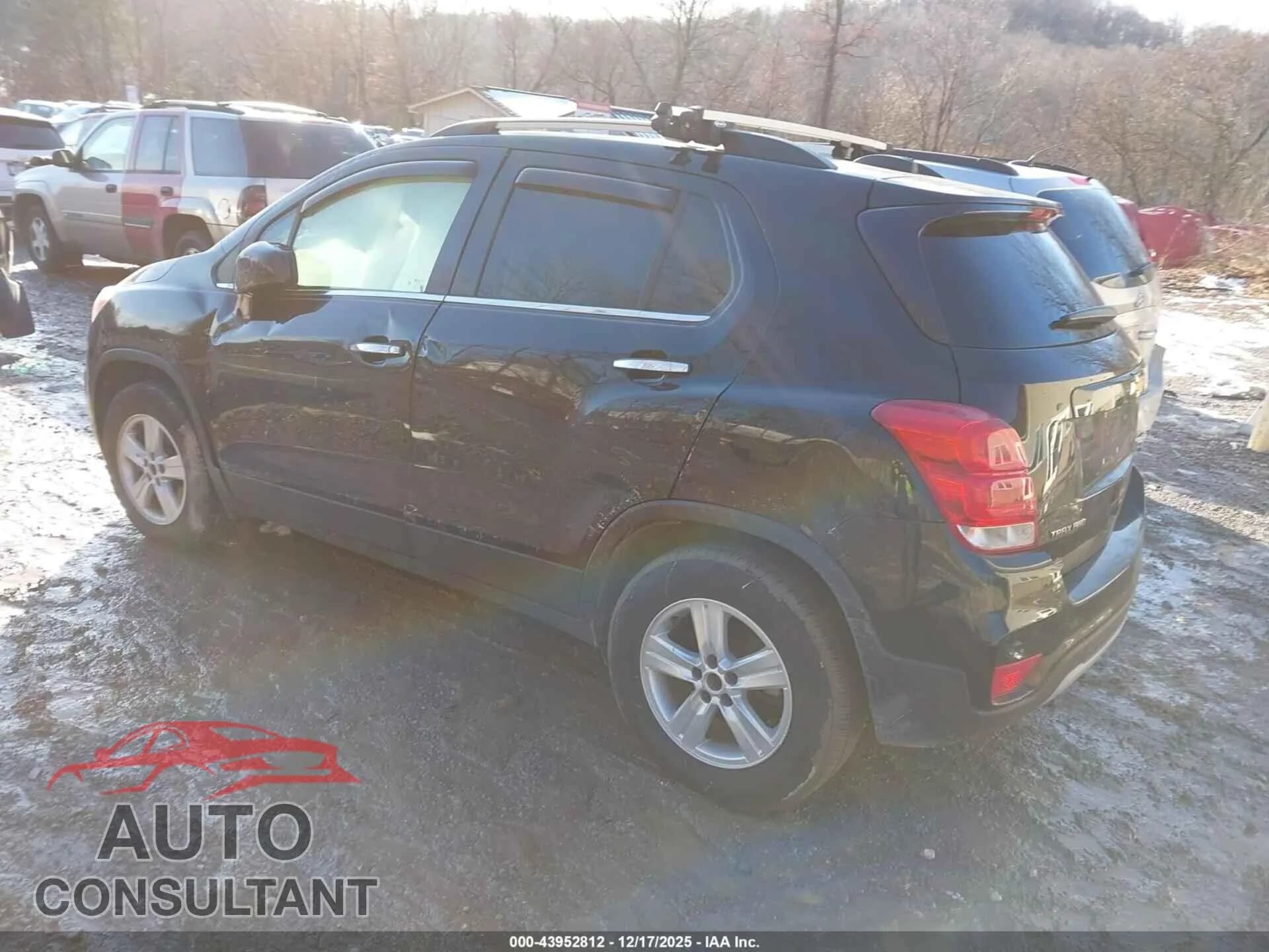 2020 CHEVROLET TRAX Damaged VIN KL7CJPSB4LB001126 – side profile 2020 CHEVROLET TRAX Damaged VIN KL7CJPSB4LB001126 – side profile