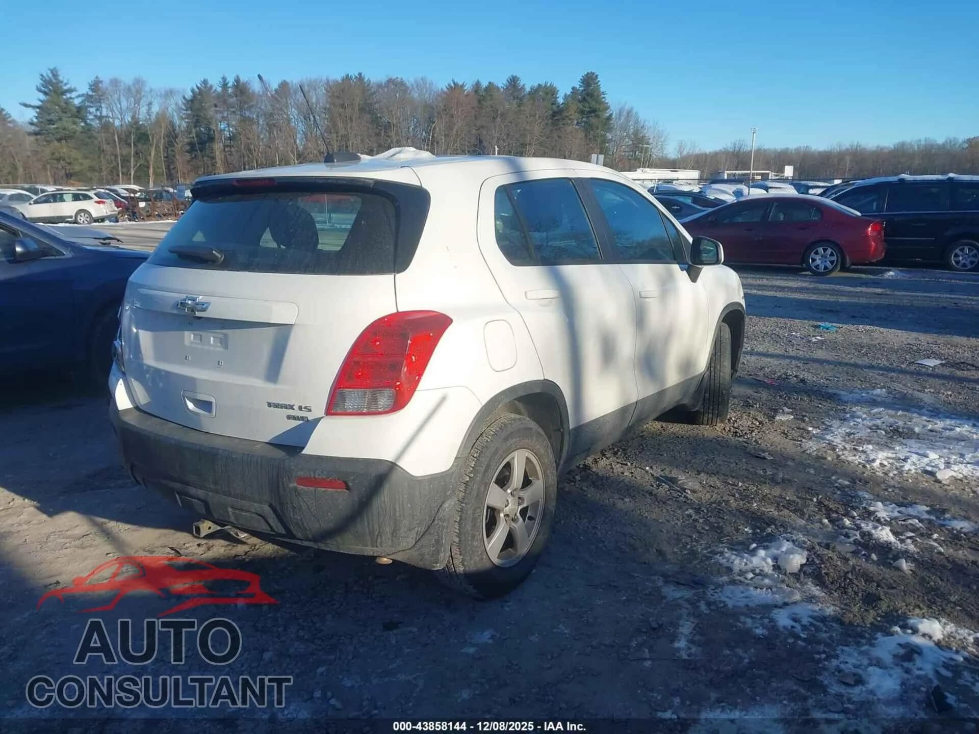 2015 CHEVROLET TRAX Damaged VIN KL7CJPSB8FB104540 – dashboard 2015 CHEVROLET TRAX Damaged VIN KL7CJPSB8FB104540 – dashboard