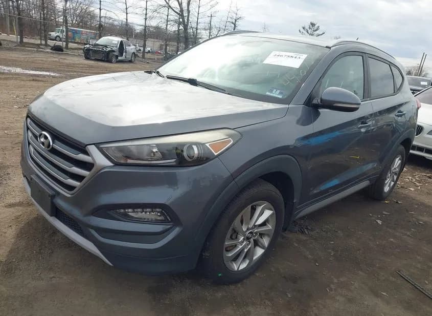 2017 HYUNDAI Tucson Used VIN KM8J3CA23HU341180 – rear exterior 2017 HYUNDAI Tucson Used VIN KM8J3CA23HU341180 – rear exterior