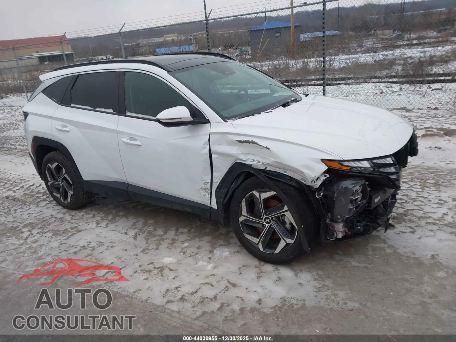 2024 HYUNDAI TUCSON HYBRID Damaged VIN KM8JCCD10RU175544 – front exterior 2024 HYUNDAI TUCSON HYBRID Damaged VIN KM8JCCD10RU175544 – front exterior
