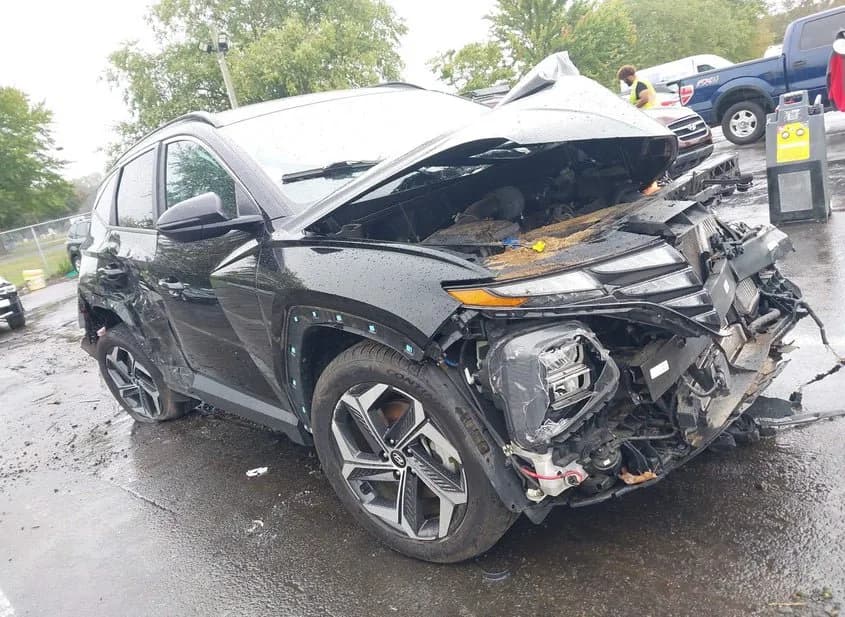 2022 HYUNDAI Tucson Used VIN KM8JFCA15NU049508 – rear exterior 2022 HYUNDAI Tucson Used VIN KM8JFCA15NU049508 – rear exterior