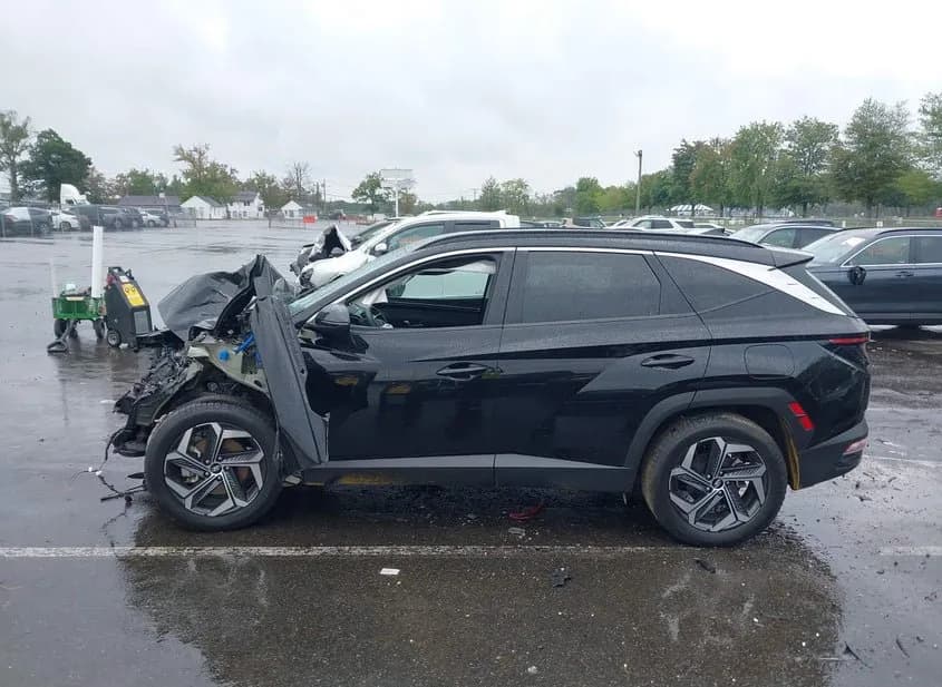 2022 HYUNDAI Tucson Used VIN KM8JFCA15NU049508 – side profile 2022 HYUNDAI Tucson Used VIN KM8JFCA15NU049508 – side profile