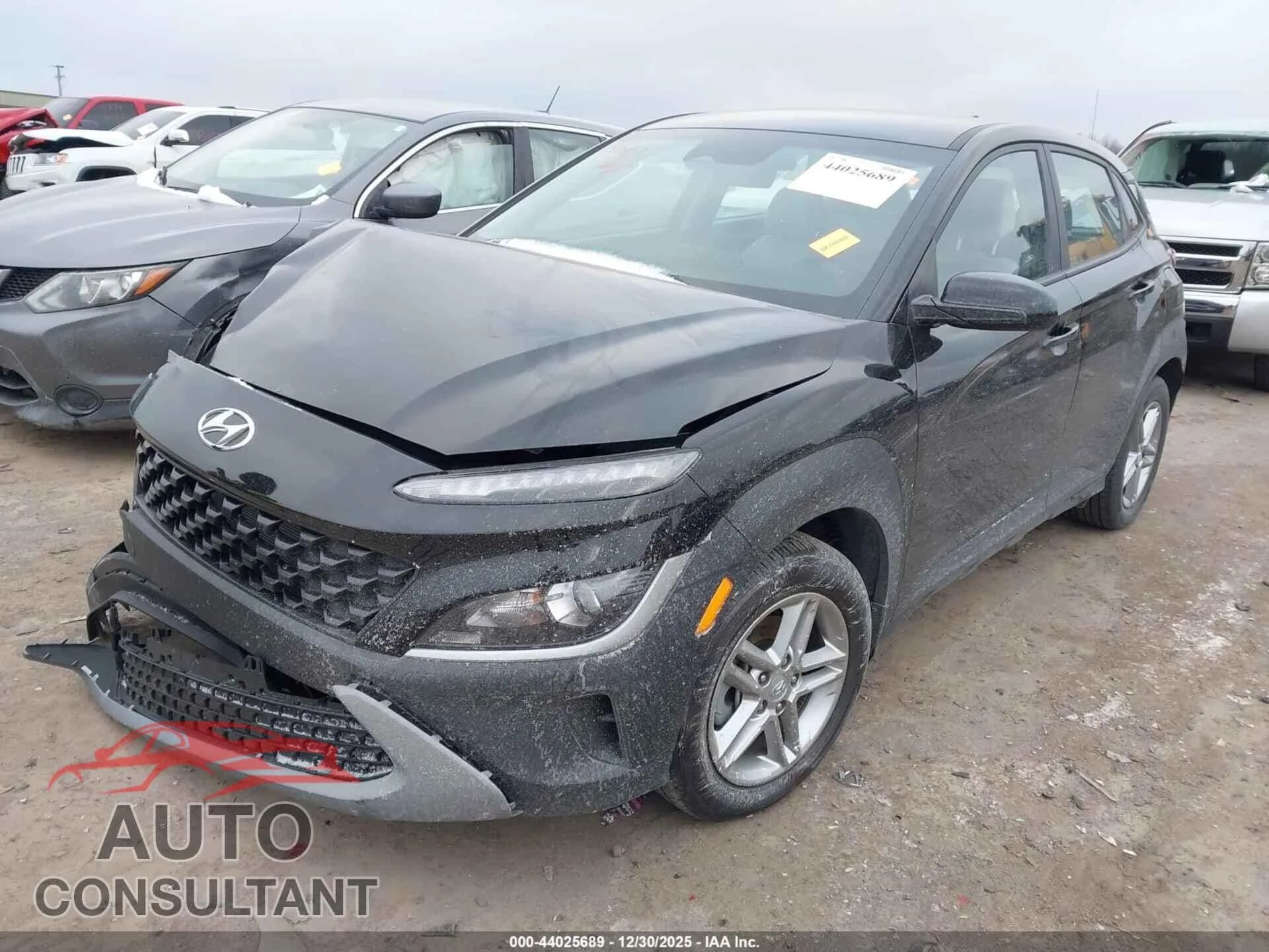 2022 HYUNDAI KONA Damaged VIN KM8K22AB6NU887954 – rear exterior 2022 HYUNDAI KONA Damaged VIN KM8K22AB6NU887954 – rear exterior